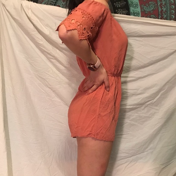 Iris Orange Romper S or Youth L - Picture 4 of 6